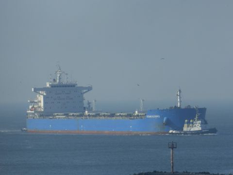 Ocean Scorpio in IJmuiden, 13 feb 2015