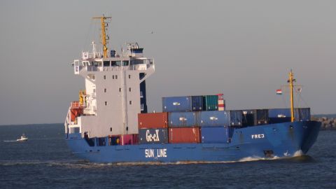Frej in IJmuiden, 25 nov 2016