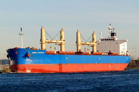 NORD EVEREST in IJmuiden, 25 nov 2016