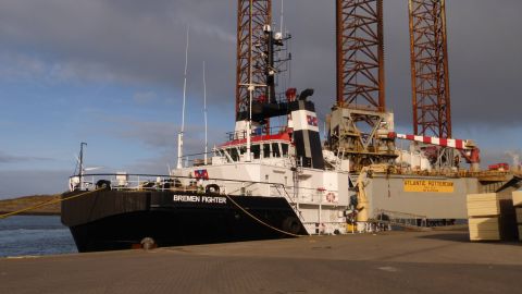 BREMEN FIGHTER in IJmuiden, 27 nov 2016