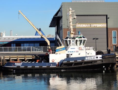 BRENT in IJmuiden, 29 nov 2016
