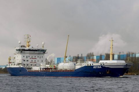 ASTINA in IJmuiden, 30 nov 2016