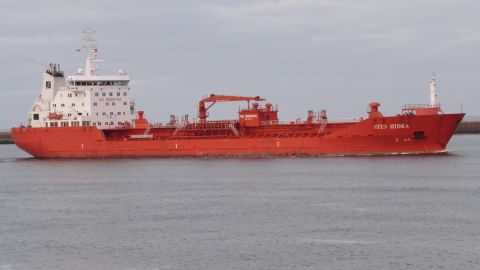 STEN HIDRA in IJmuiden, 3 dec 2016