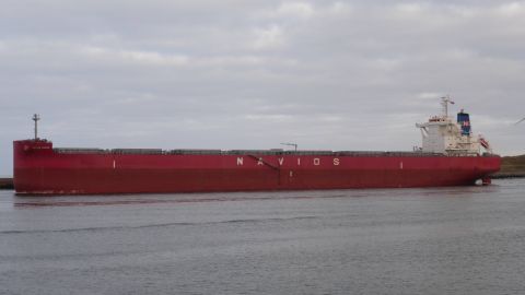 NAVIOS AMBER in IJmuiden, 3 dec 2016