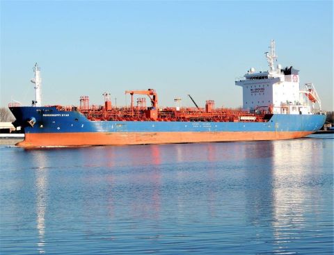 MISSISSIPPI STAR in IJmuiden, 5 dec 2016