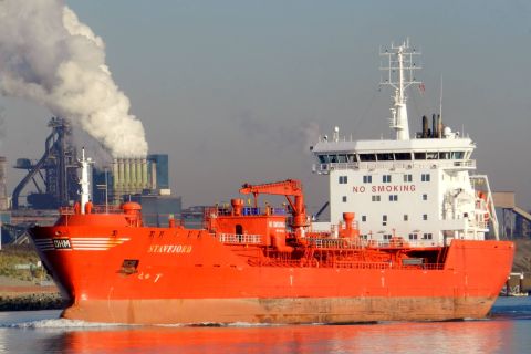 STAVFJORD in IJmuiden, 5 dec 2016
