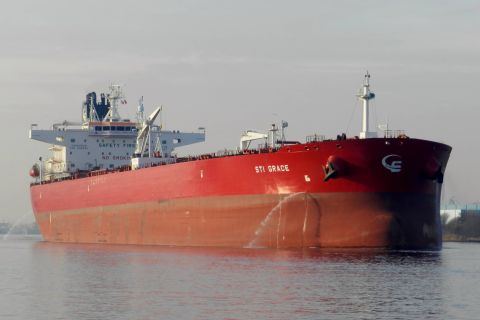 STI GRACE in IJmuiden, 6 dec 2016