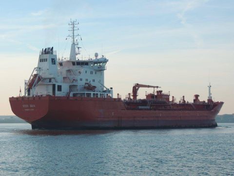 STEN IDUN in IJmuiden, 6 dec 2016