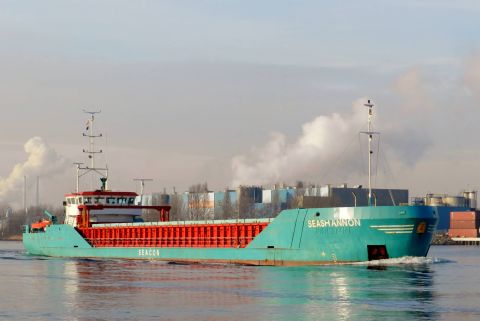 Sea Shannon in IJmuiden, 6 dec 2016