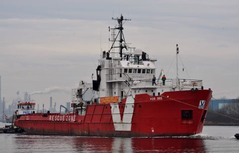VOS DEE in IJmuiden, 7 dec 2016
