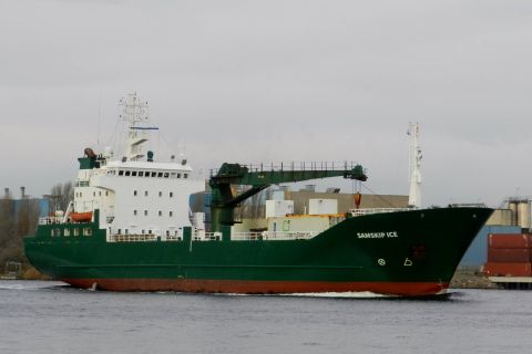 SAMSKIP ICE in IJmuiden, 8 dec 2016