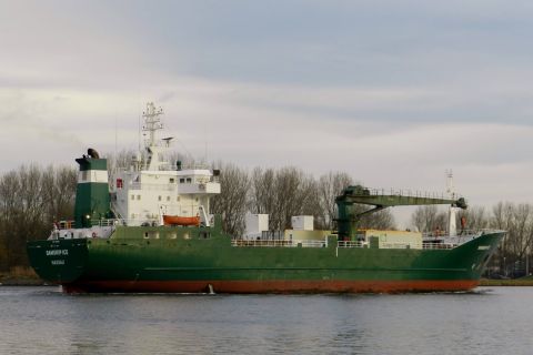 SAMSKIP ICE in IJmuiden, 8 dec 2016