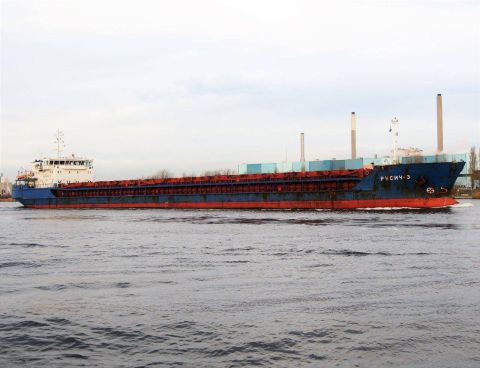 RUSICH-3 in IJmuiden, 8 dec 2016