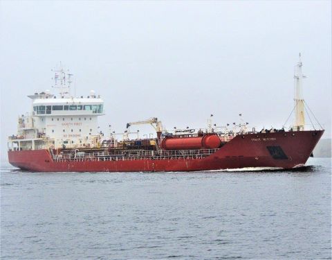 BOMAR MERCURY in IJmuiden, 10 dec 2016