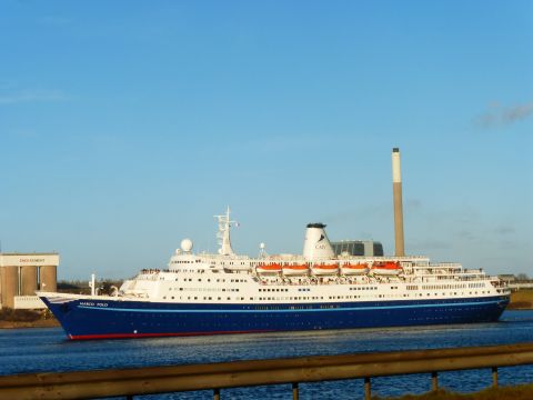 Marco Polo in IJmuiden, 17 feb 2015