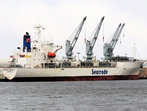 PACIFIC MERMAID in IJmuiden, 11 dec 2016