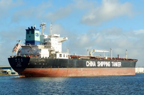 Qi Lin Zuo in IJmuiden, 18 feb 2015