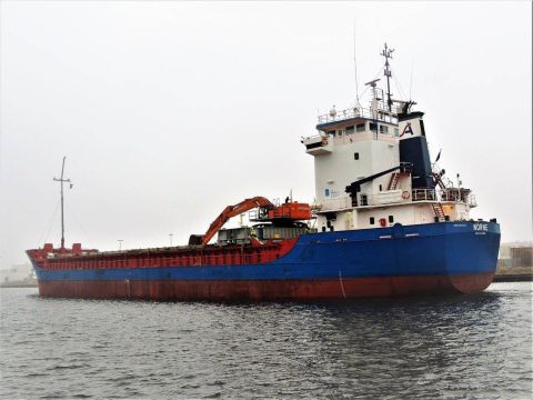 NORNE in IJmuiden, 13 dec 2016