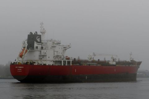 STI TRIBECA in IJmuiden, 15 dec 2016
