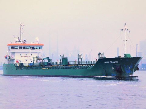 THUN GRANITE in IJmuiden, 17 dec 2016