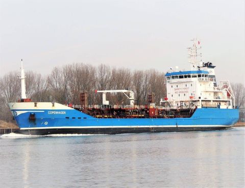 COPENHAGEN in IJmuiden, 19 dec 2016
