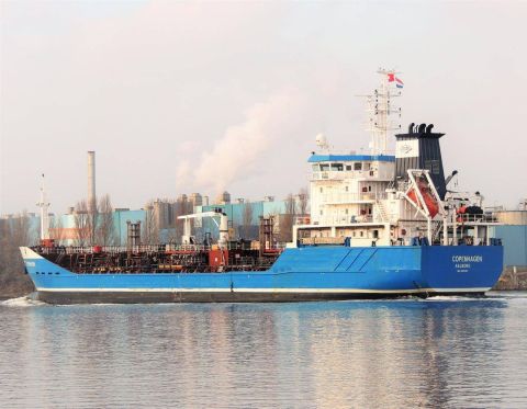 COPENHAGEN in IJmuiden, 19 dec 2016