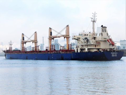 PROMISE 3 in IJmuiden, 22 dec 2016