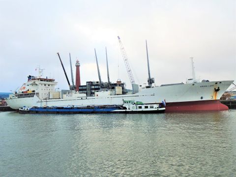 SIERRA LARA in IJmuiden, 22 dec 2016