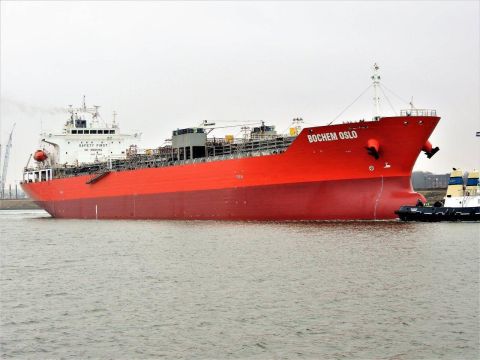 BOCHEM OSLO in IJmuiden, 22 dec 2016