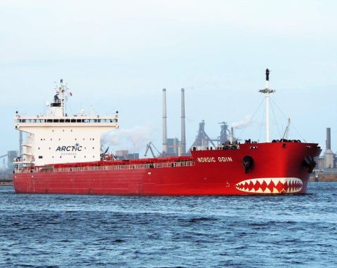 NORDIC ODIN in IJmuiden, 24 dec 2016