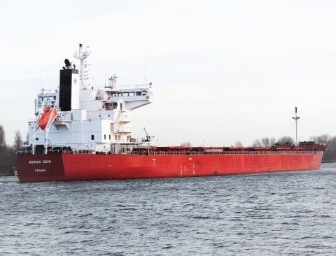 NORDIC ODIN in IJmuiden, 24 dec 2016
