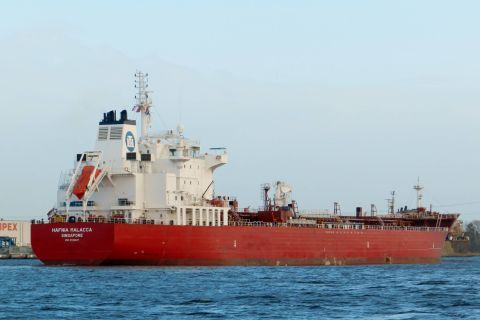 HAFNIA MALACCA in IJmuiden, 24 dec 2016