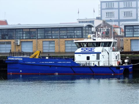 SOUND EXPRESS in IJmuiden, 31 dec 2016
