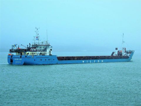 Wilson Elbe in IJmuiden, 31 dec 2016