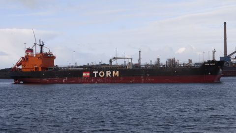 TORM SAONE in IJmuiden, 2 jan 2017