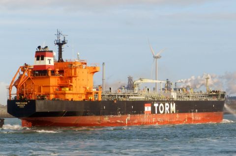 TORM SAONE in IJmuiden, 2 jan 2017