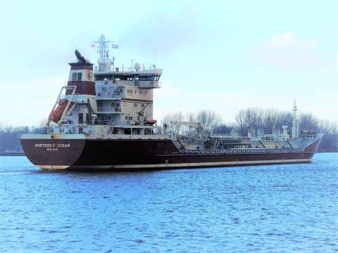 NORTHERN OCEAN in IJmuiden, 2 jan 2017