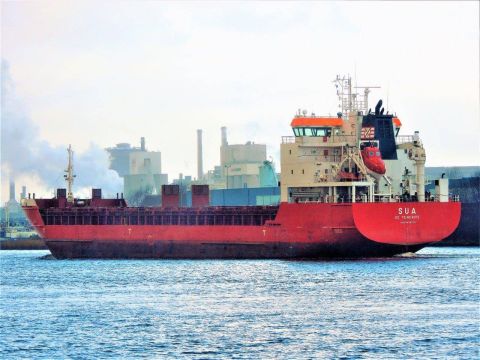 SUA in IJmuiden, 2 jan 2017