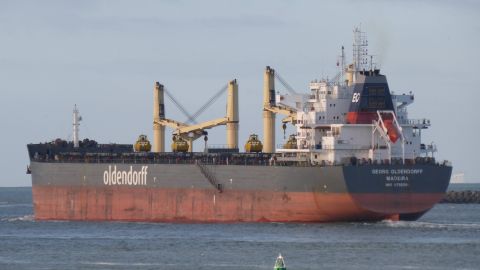 GEORG OLDENDORFF in IJmuiden, 5 jan 2017