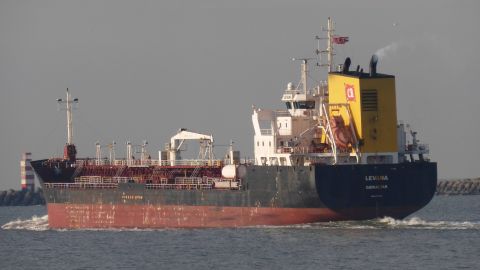 Levana in IJmuiden, 6 jan 2017