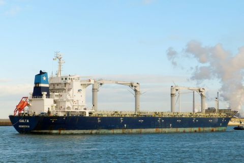 SALTA in IJmuiden, 5 jan 2017