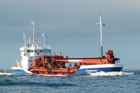 DC VLAANDEREN 3000 in IJmuiden, 10 jan 2017