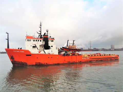 PUTFORD VIKING in IJmuiden, 10 jan 2017
