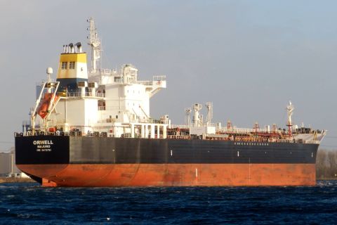 ORWELL in IJmuiden, 11 jan 2017