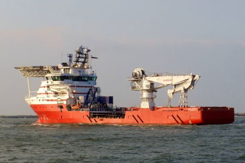 Siem N-sea in IJmuiden, 19 feb 2015