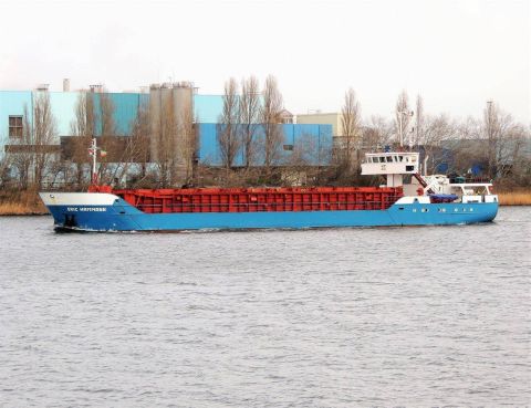 ERIC HAMMANN in IJmuiden, 12 jan 2017