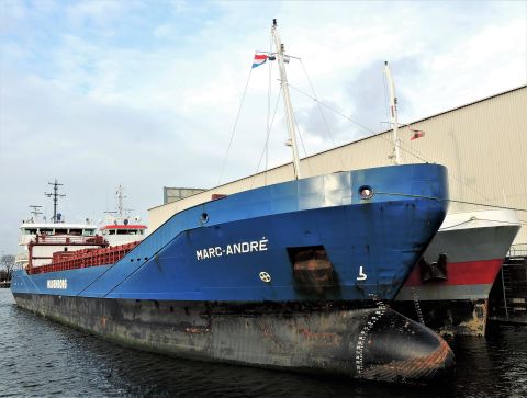 MARC-ANDRE in IJmuiden, 12 jan 2017