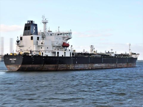 IRON POINT in IJmuiden, 13 jan 2017