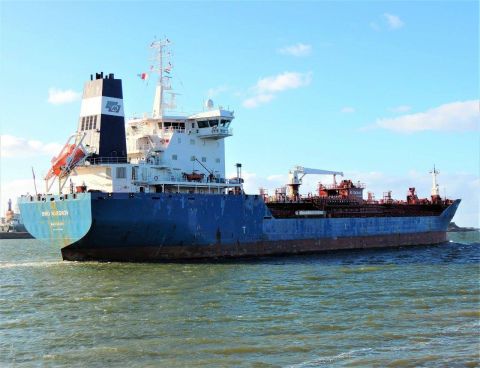 BRO NAKSKOV in IJmuiden, 13 jan 2017