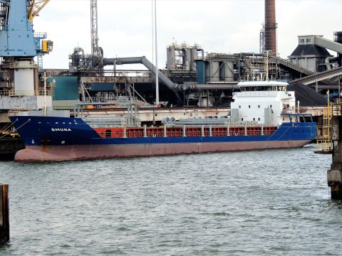EMUNA in IJmuiden, 13 jan 2017